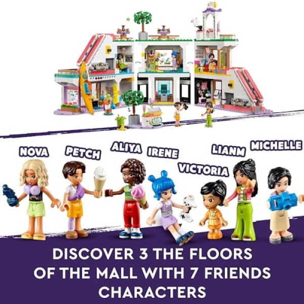 LEGO Friends Heartlake City Shopping Mall Toy Shop Set 42604 - Image 3