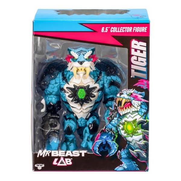 Mr Beast Lab Apex Beast Tiger Collector Figure - Image 2