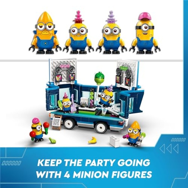 LEGO Despicable Me Minions' Music Party Bus Toy Set 75581 - Image 7