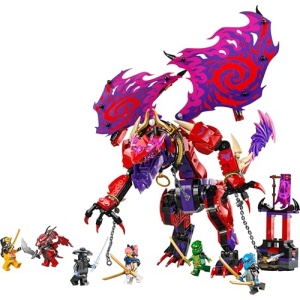 LEGO NINJAGO Thunderfang Dragon of Chaos Role-Play Toy 71832