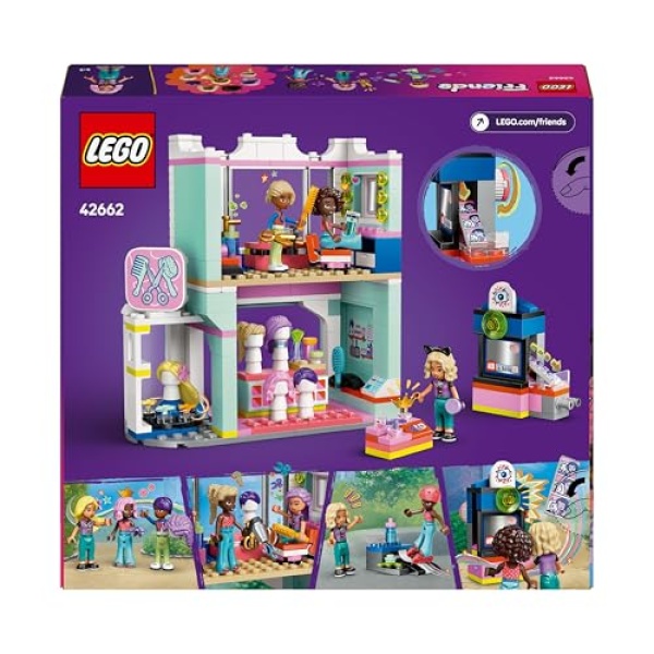 LEGO Friends Hair Salon and Accessories Shop Toy Set 42662 - Image 8