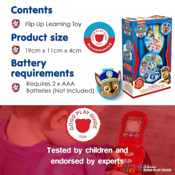 PAW Patrol Chase Flip Up Pad - Image 5