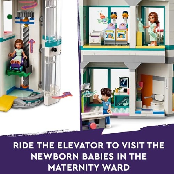 LEGO Friends Heartlake City Hospital & Helicopter Toy 42621 - Image 4
