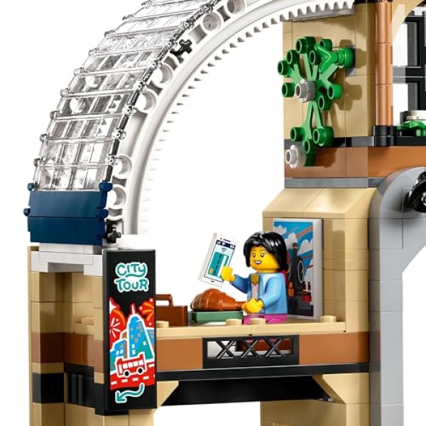 LEGO City Central Train Station Construction Toy Set 60469 - Image 3