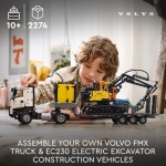 LEGO Technic Volvo FMX Truck EC230 Electric Excavator 42175