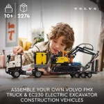 LEGO Technic Volvo FMX Truck EC230 Electric Excavator 42175