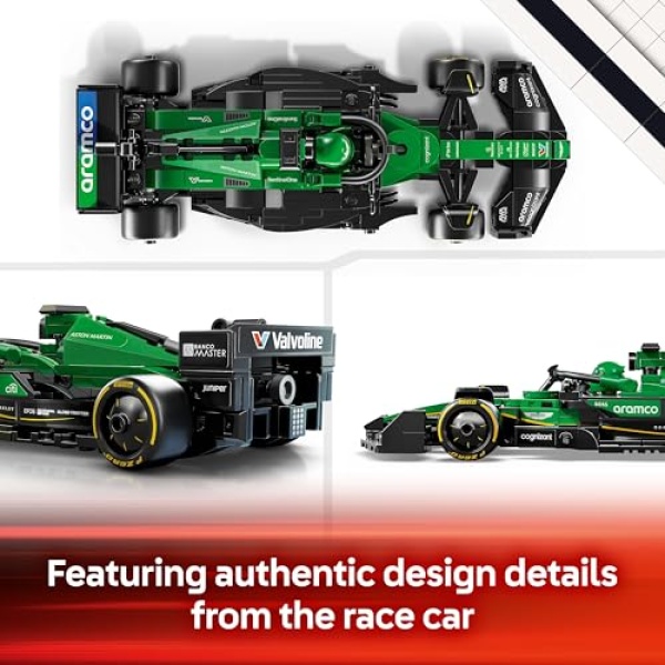 LEGO Speed Champions Aston Martin Aramco F1 AMR24 Car 77245 - Image 5