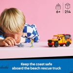 LEGO City Lifeguard Beach Rescue Truck & Shark Toys 60453