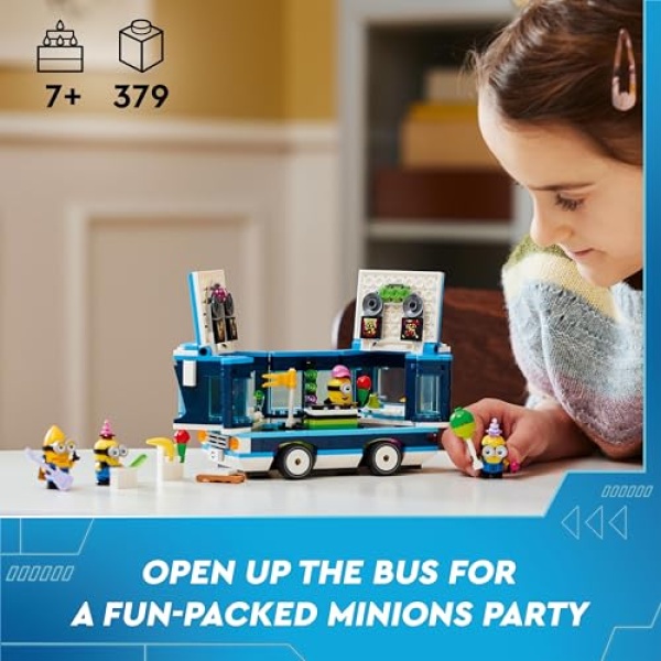 LEGO Despicable Me Minions' Music Party Bus Toy Set 75581 - Image 2
