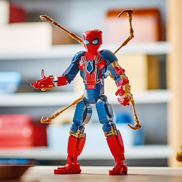 LEGO Marvel Iron Spider-Man Construction Figure Set 76298 - Image 8