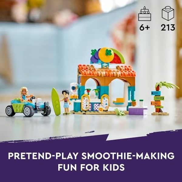 LEGO Friends Beach Smoothie Stand Play Food Toy Set 42625 - Image 2
