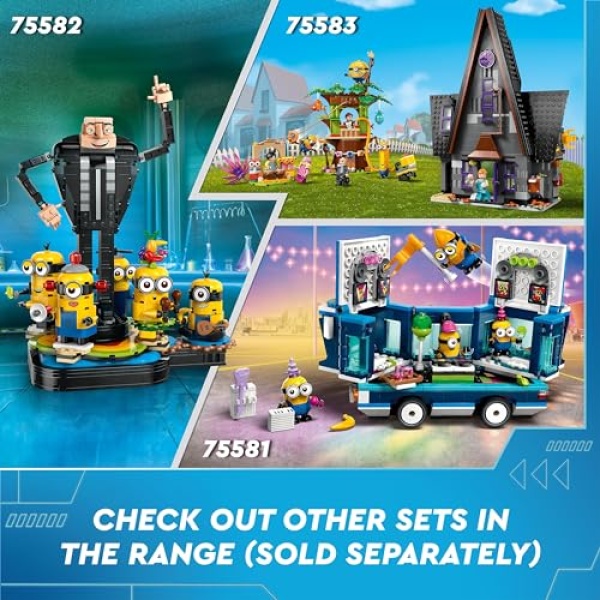 LEGO Despicable Me Minions and Banana Car Toy for Kids 75580 - Image 6