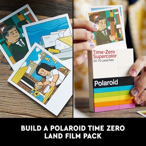 LEGO Ideas Polaroid OneStep SX-70 Camera Set 21345 - Image 4