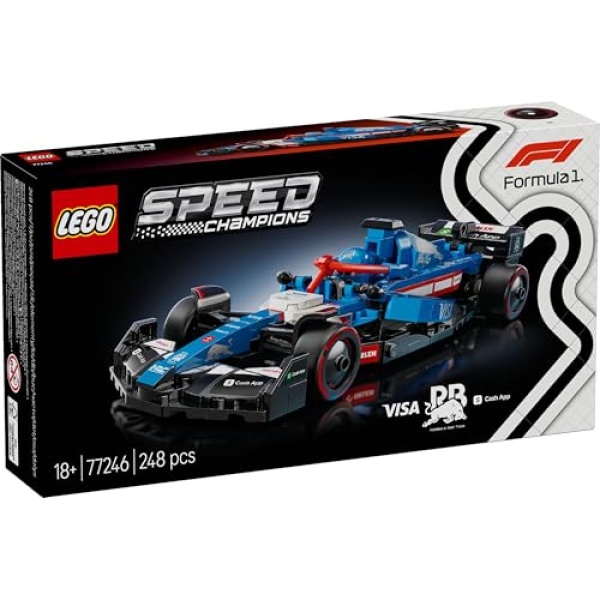LEGO Speed Champions Visa Cash App RB VCARB 01 F1 Car 77246 - Image 7