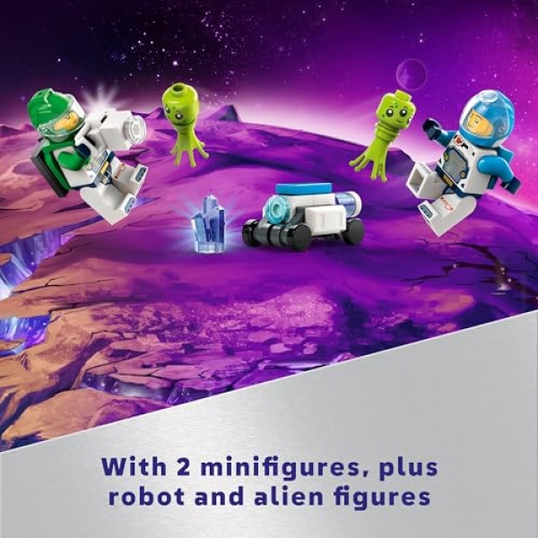 LEGO City Space Explorer Rover and Alien Life Toy Set 60431 - Image 6