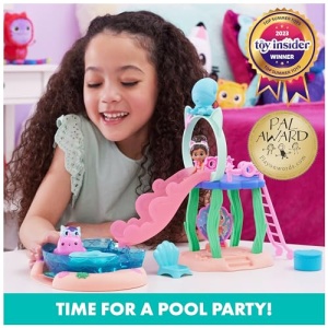 Gabby's Dollhouse Pool Party Playset