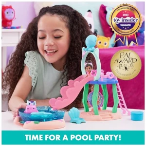 Gabby's Dollhouse Pool Party Playset