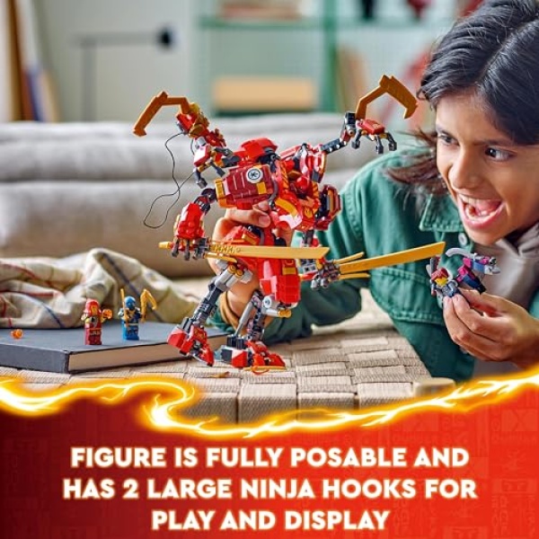 LEGO NINJAGO Kai's Ninja Climber Mech Action Figure 71812 - Image 3
