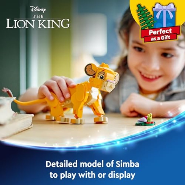 LEGO Disney Simba the Lion King Cub Building Toy 43243 - Image 2