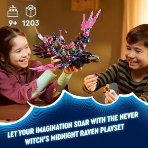 LEGO DREAMZzz The Never Witch's Midnight Raven Toy Set 71478