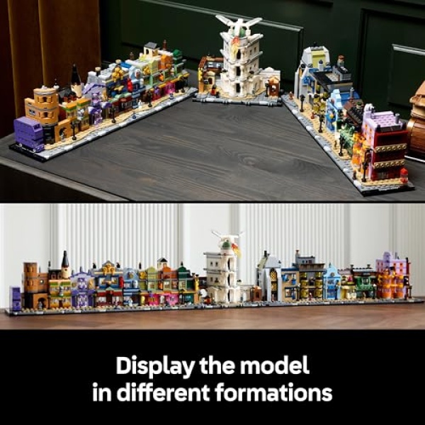 LEGO Harry Potter Diagon Alley Wizarding Shops Set 76444 - Image 5