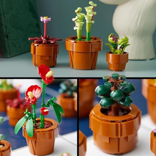 LEGO Icons Tiny Plants Flowers Botanical Set 10329 - Image 3