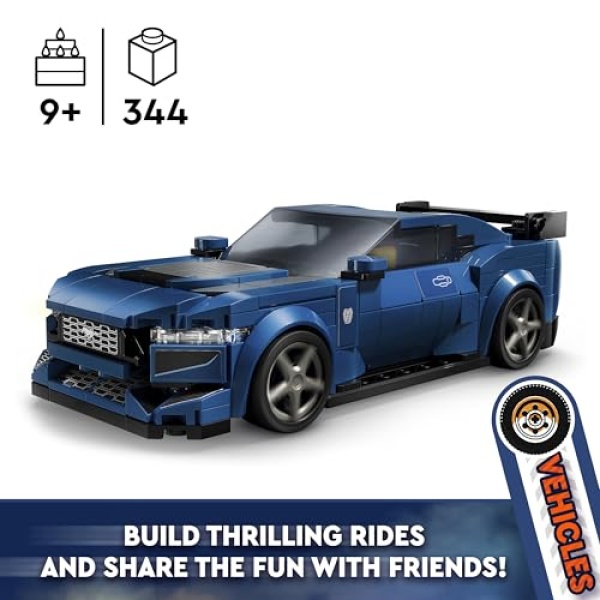 LEGO Speed Champions Ford Mustang Dark Horse Sport Car 76920 - Image 4