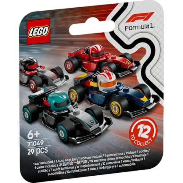 LEGO F1 Collectible Race Cars Building Toy for Kids 71049 - Image 8