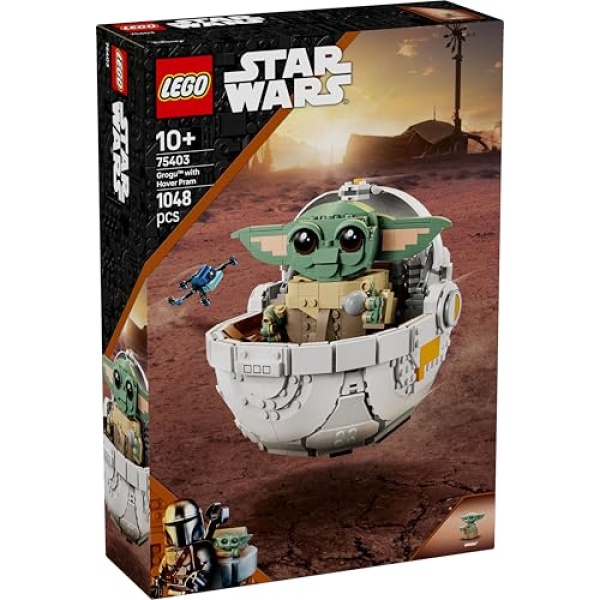 LEGO Star Wars Grogu with Hover Pram Building Toy 75403 - Image 8