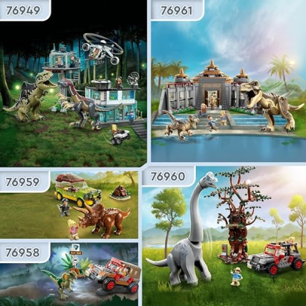 LEGO Jurassic World Dinosaur Fossils: T. rex Skull Toy 76964 - Image 7