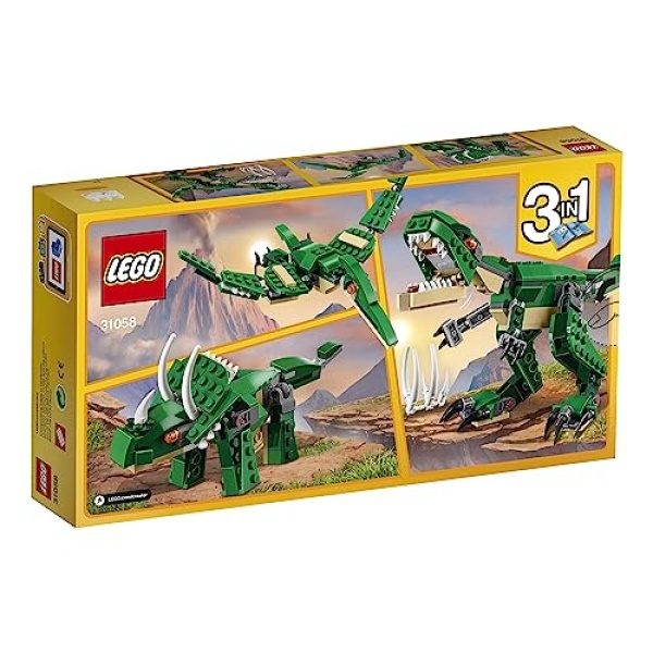 LEGO Creator 3in1 Mighty Dinosaurs Model Building Set 31058 - Image 6