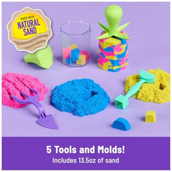 Kinetic Sand Squish N' Create Playset - Image 2