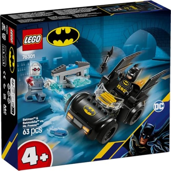 LEGO DC Batman & Batmobile vs. Mr. Freeze Car Toy Set 76301 - Image 8