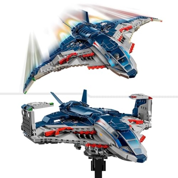 LEGO Marvel Avengers: Age of Ultron Quinjet Set 76325 - Image 2