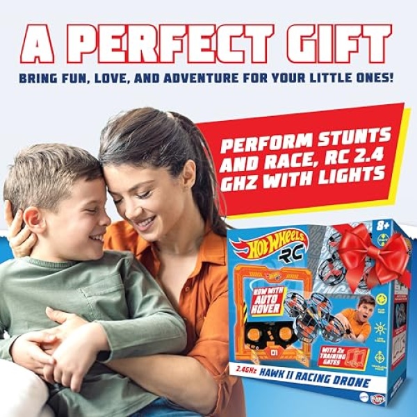 Hot Wheels RC Hawk Racing Drone - Image 4