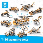 Engino Inventor Motorized Double-Blade Helicopter