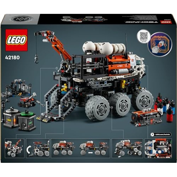 LEGO Technic Mars Crew Exploration Rover Space Toy 42180 - Image 9