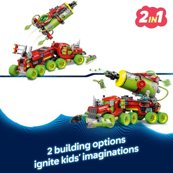 LEGO DREAMZzz 2in1 Mateo's Spray Paint Truck Toy Set 71499 - Image 2