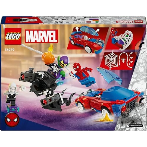 LEGO Marvel Spider-Man Race Car & Venom Green Goblin 76279 - Image 8