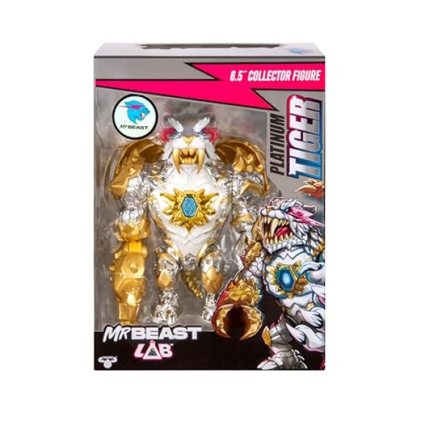Mr Beast Lab Apex Beast Tiger Collector Figure - Image 6