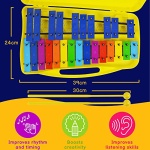 A-Star 25 Note Chromatic Glockenspiel - Rainbow