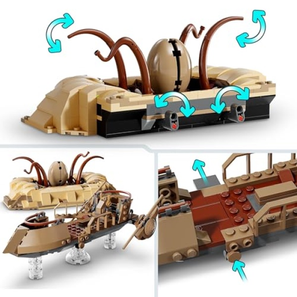 LEGO Star Wars Desert Skiff & Sarlacc Pit Building Toy 75396 - Image 3