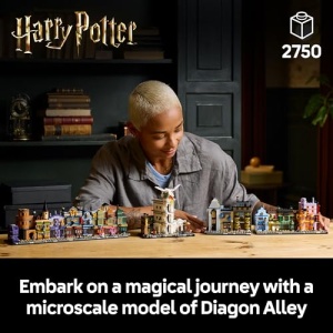LEGO Harry Potter Diagon Alley Wizarding Shops Set 76444