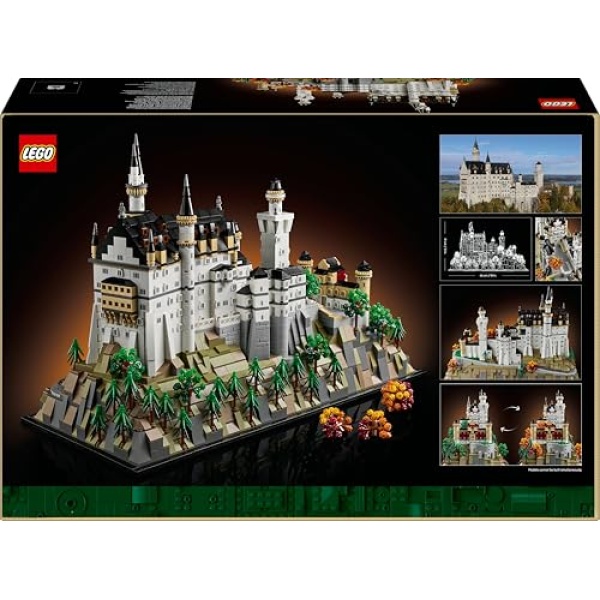 LEGO Architecture Neuschwanstein Castle Set for Adults 21063 - Image 7