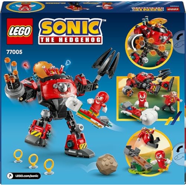 LEGO Sonic the Hedgehog Knuckles vs Dr Eggman Crusher 77005 - Image 7