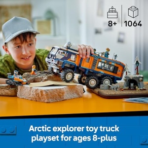 LEGO City Arctic Explorer Science Lab Truck Toy Set 60471