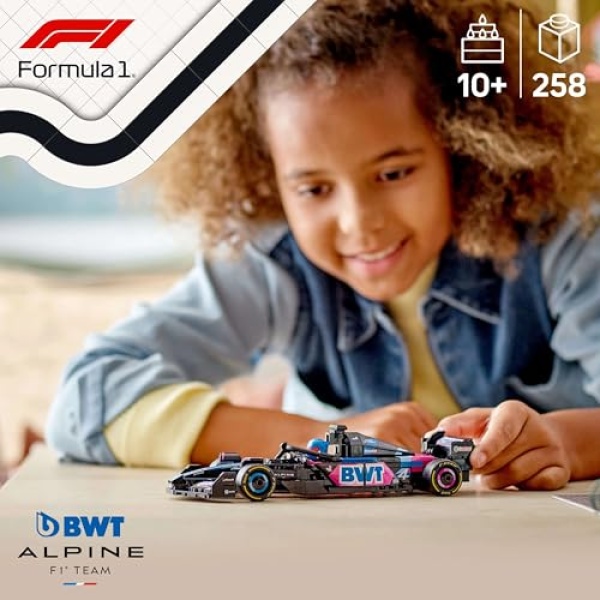 LEGO Speed Champions BWT Alpine F1 Team A524 Race Car 77248 - Image 2