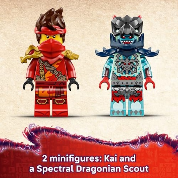 LEGO NINJAGO Kai's Motorcycle Speed Race Building Toy 71838 - Image 4