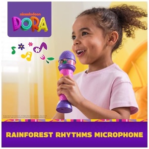 Dora Rainforest Rhythms Toy Microphone