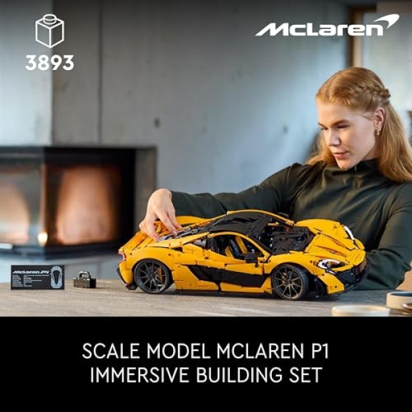 LEGO Technic McLaren P1 Model Car Set for Adults 42172 - Image 2